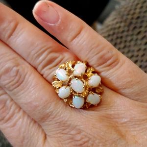 Opal & Gold Ring